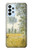 S2682 Claude Monet Champs Au printemps Etui Coque Housse pour Samsung Galaxy A23