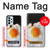 S2695 Oeuf frit Etui Coque Housse pour Samsung Galaxy A23