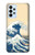 S2790 Hokusai Sous la vague au large de Kanagawa Etui Coque Housse pour Samsung Galaxy A23