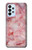 S2843 Texture en marbre rose Etui Coque Housse pour Samsung Galaxy A23