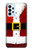 S2846 Costume de Noël Père Noël Rouge Etui Coque Housse pour Samsung Galaxy A23