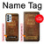 S2890 Holy Bible King James Version 1611 Etui Coque Housse pour Samsung Galaxy A23