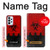 S2917 Biohazards Virus Alert Rouge Etui Coque Housse pour Samsung Galaxy A23