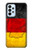S2935 Allemagne Drapeau Carte Etui Coque Housse pour Samsung Galaxy A23