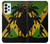 S2975 Jamaica Football Football Etui Coque Housse pour Samsung Galaxy A23