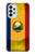 S3021 Roumanie Drapeau Etui Coque Housse pour Samsung Galaxy A23