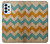 S3033 Bois Chevron Imprimé millésimé Graphic Etui Coque Housse pour Samsung Galaxy A23