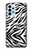 S3056 Zèbre Texture Imprimé graphique Peau Etui Coque Housse pour Samsung Galaxy A23