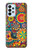 S3272 Motif coloré Etui Coque Housse pour Samsung Galaxy A23