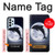 S3510 Dauphin Lune Nuit Etui Coque Housse pour Samsung Galaxy A23