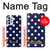S3533 Bleu à pois Etui Coque Housse pour Samsung Galaxy A23