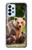 S3558 Famille d'ours Etui Coque Housse pour Samsung Galaxy A23