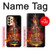 S0864 Violon feu Etui Coque Housse pour Samsung Galaxy A33 5G