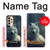 S1516 Loup blanc Etui Coque Housse pour Samsung Galaxy A33 5G