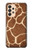 S2326 girafe Peau Etui Coque Housse pour Samsung Galaxy A33 5G