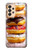 S2431 Fantaisie douce Donuts Etui Coque Housse pour Samsung Galaxy A33 5G