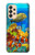 S2568 Mer Poissons marins Coraux Sous-marine Océan Etui Coque Housse pour Samsung Galaxy A33 5G
