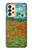 S2681 Champ de coquelicots Vincent Van Gogh Etui Coque Housse pour Samsung Galaxy A33 5G