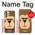 S2721 Mignon grincheux Singe Dessin animé Etui Coque Housse pour Samsung Galaxy A33 5G