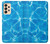 S2788 Bleu Piscine d'eau Etui Coque Housse pour Samsung Galaxy A33 5G