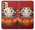 S2839 Japon Daruma Poupée Etui Coque Housse pour Samsung Galaxy A33 5G