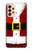 S2846 Costume de Noël Père Noël Rouge Etui Coque Housse pour Samsung Galaxy A33 5G