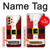 S2846 Costume de Noël Père Noël Rouge Etui Coque Housse pour Samsung Galaxy A33 5G