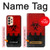 S2917 Biohazards Virus Alert Rouge Etui Coque Housse pour Samsung Galaxy A33 5G
