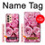 S2943 Rose rose Etui Coque Housse pour Samsung Galaxy A33 5G