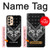 S3363 Motif Bandana Noir Etui Coque Housse pour Samsung Galaxy A33 5G