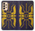 S3546 Roman Bouclier Bleu Etui Coque Housse pour Samsung Galaxy A33 5G