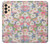 S3688 Motif d'art floral floral Etui Coque Housse pour Samsung Galaxy A33 5G