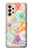 S3705 Fleur florale pastel Etui Coque Housse pour Samsung Galaxy A33 5G