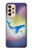 S3802 Rêve Baleine Pastel Fantaisie Etui Coque Housse pour Samsung Galaxy A33 5G