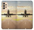 S3837 Avion Décollage Sunrise Etui Coque Housse pour Samsung Galaxy A33 5G