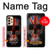S3848 Crâne de drapeau du Royaume-Uni Etui Coque Housse pour Samsung Galaxy A33 5G
