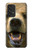 S0840 Grizzly Bear visage Etui Coque Housse pour Samsung Galaxy A53 5G