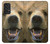 S0840 Grizzly Bear visage Etui Coque Housse pour Samsung Galaxy A53 5G