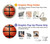 S2538 Le basket-ball Etui Coque Housse pour Samsung Galaxy A53 5G
