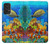 S2568 Mer Poissons marins Coraux Sous-marine Océan Etui Coque Housse pour Samsung Galaxy A53 5G