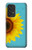 S3039 Tournesol Bleu millésimé Etui Coque Housse pour Samsung Galaxy A53 5G