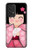 S3042 Japon fille Hina Sakura Kimono Poupée Etui Coque Housse pour Samsung Galaxy A53 5G