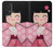 S3042 Japon fille Hina Sakura Kimono Poupée Etui Coque Housse pour Samsung Galaxy A53 5G