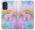S3070 Arc en ciel pastel ciel Licorne Etui Coque Housse pour Samsung Galaxy A53 5G