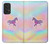 S3203 Arc en ciel Licorne Etui Coque Housse pour Samsung Galaxy A53 5G