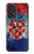 S3313 Croatie Drapeau graphique Football Millésime Etui Coque Housse pour Samsung Galaxy A53 5G