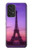 S3447 Paris Eiffel Le coucher du soleil Etui Coque Housse pour Samsung Galaxy A53 5G