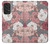 S3716 Motif floral rose Etui Coque Housse pour Samsung Galaxy A53 5G