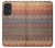 S3752 Motif de tissu en zigzag imprimé graphique Etui Coque Housse pour Samsung Galaxy A53 5G