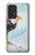 S3843 Pygargue à tête blanche sur glace Etui Coque Housse pour Samsung Galaxy A53 5G